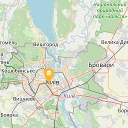 Hilton Kyiv на карті